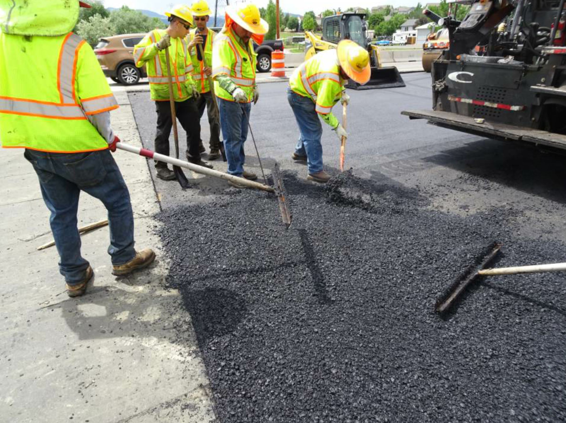 Parking lot paving and asphalt installation for commercial property in Rockland County NY